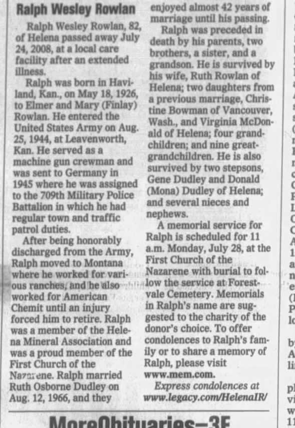 Clipping from The Independent-Record